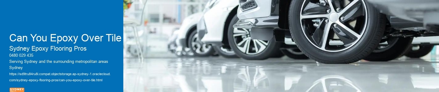 Can You Epoxy Over Tile